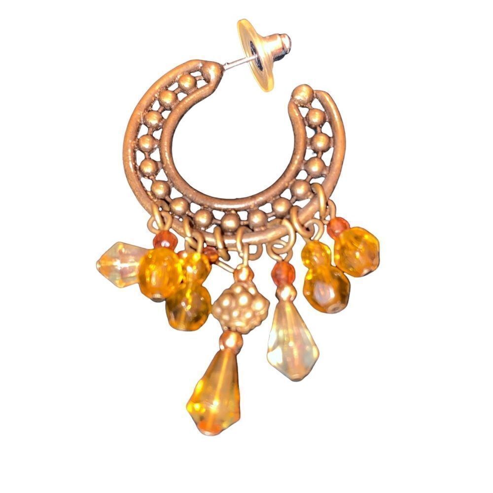 NWOT ModCloth Indian style dangling earrings - Picture 3 of 4